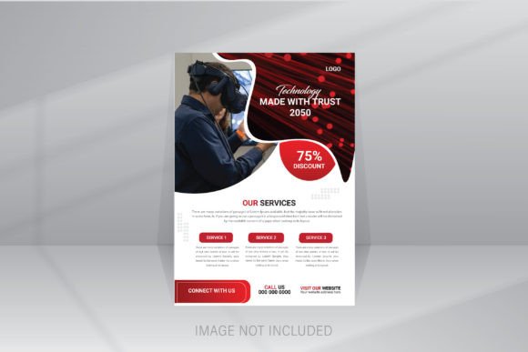 Download Hi-tech Technology Presentation Flyer - Techno Collection