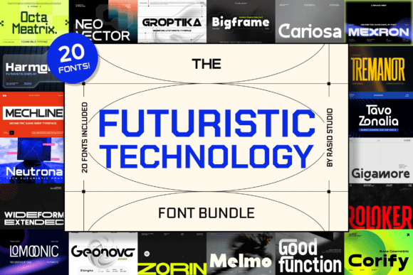 Download Futuristic Technology Bundle - Techno Collection