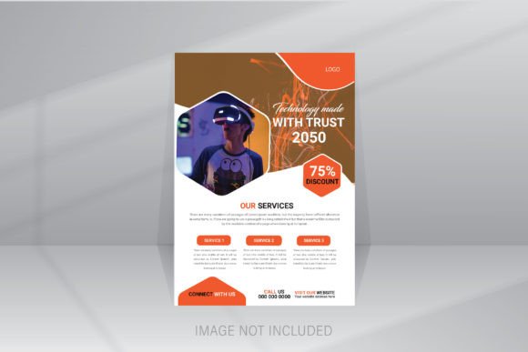 Download Hi-tech Technology Presentation Flyer - Techno Collection