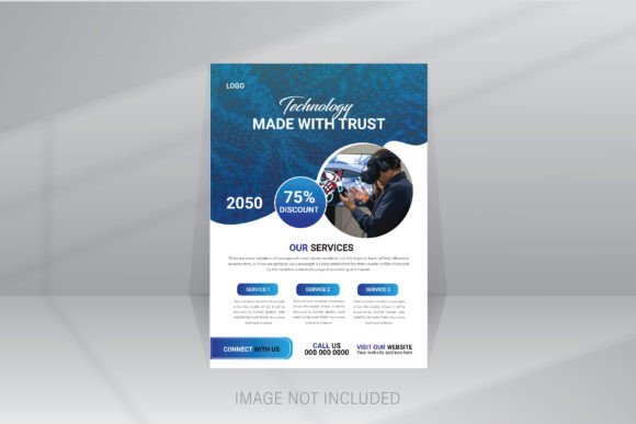 Download Hi-tech Technology Presentation Flyer - Techno Collection