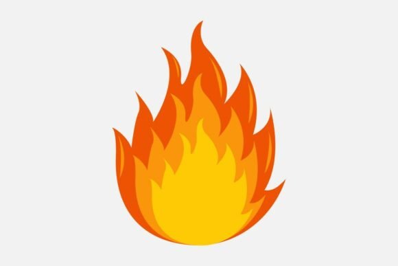 Download Fire Flame Icon Vector Illustration - Icon vector Collection