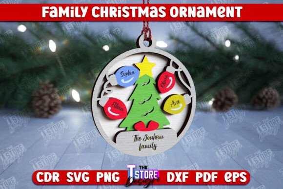 Download Family Christmas Ornament | Gift Idea - Idea Collection