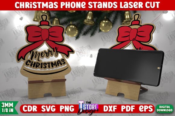Download Christmas Phone Table Stand | Gift Idea - Idea Collection