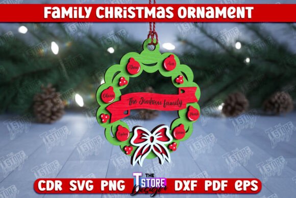 Download Family Christmas Ornament | Gift Idea - Idea Collection