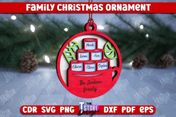 Download Family Christmas Ornament | Gift Idea - Idea Collection