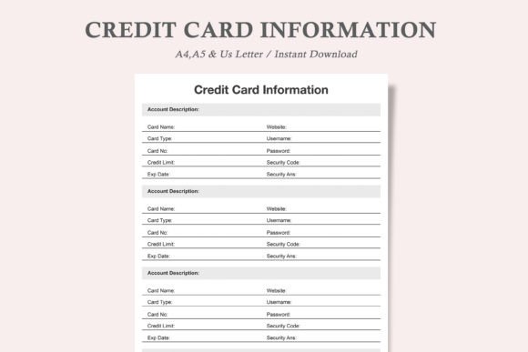 Download Credit Card Information,Finance Planner - Finance Collection